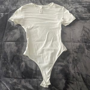 Skims cotton jersey body suit